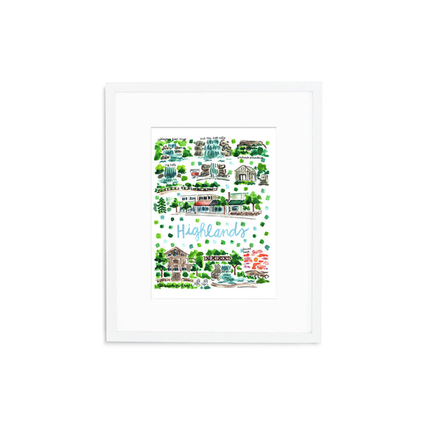 "Highlands, NC" Fine Art Print