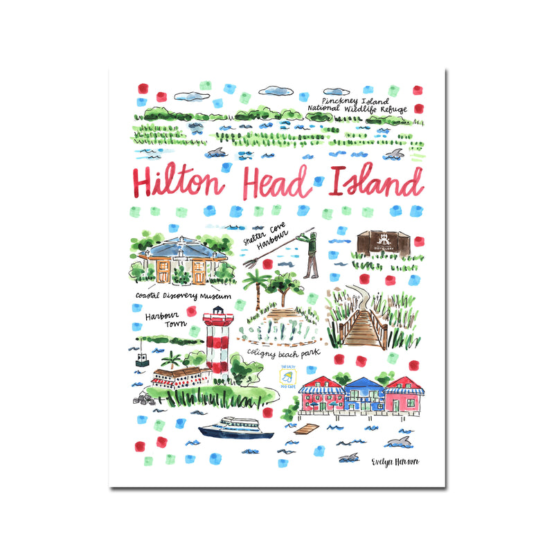 "Hilton Head Island, SC" Fine Art Print