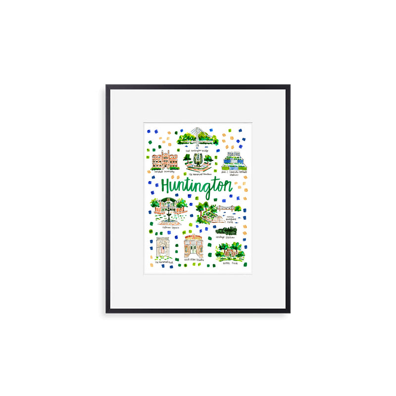 "Huntington, WV" Fine Art Print