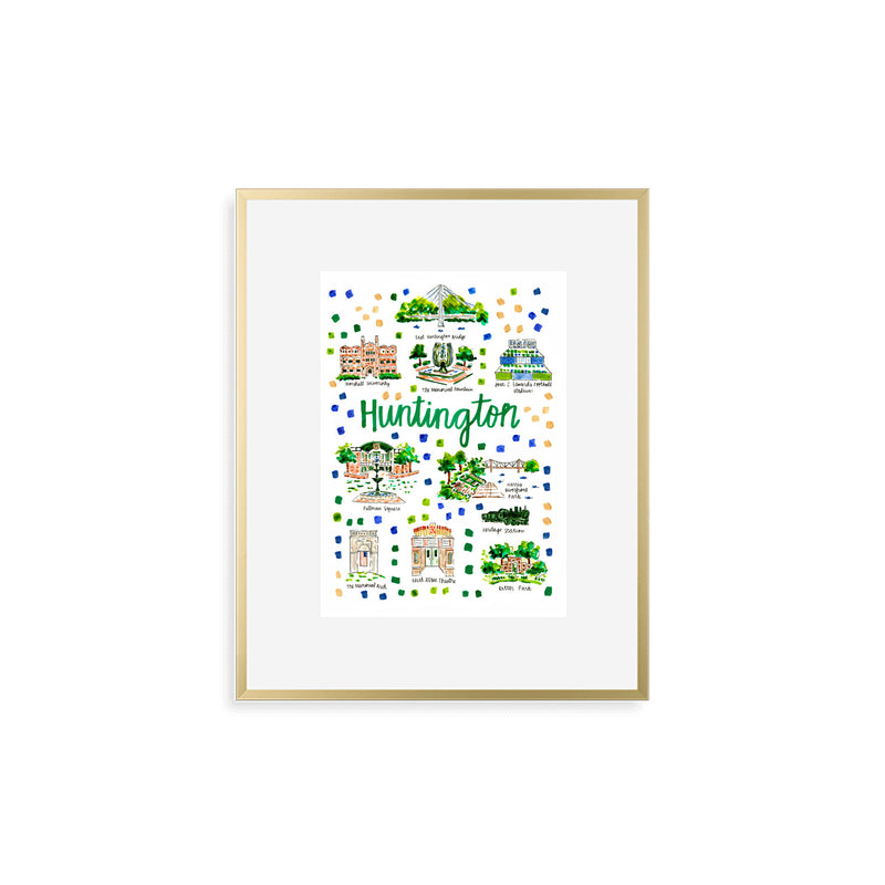 "Huntington, WV" Fine Art Print