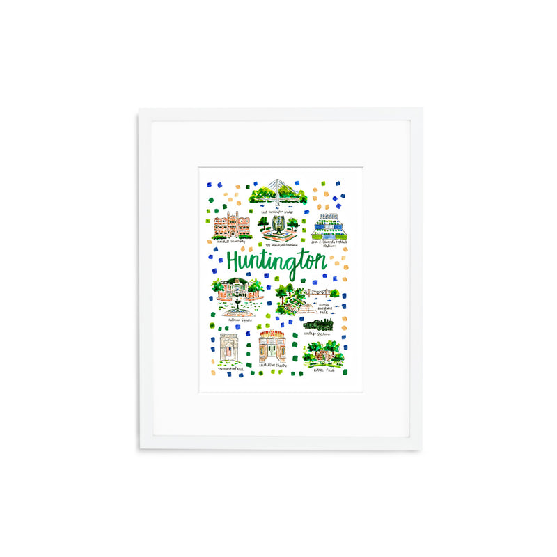 "Huntington, WV" Fine Art Print