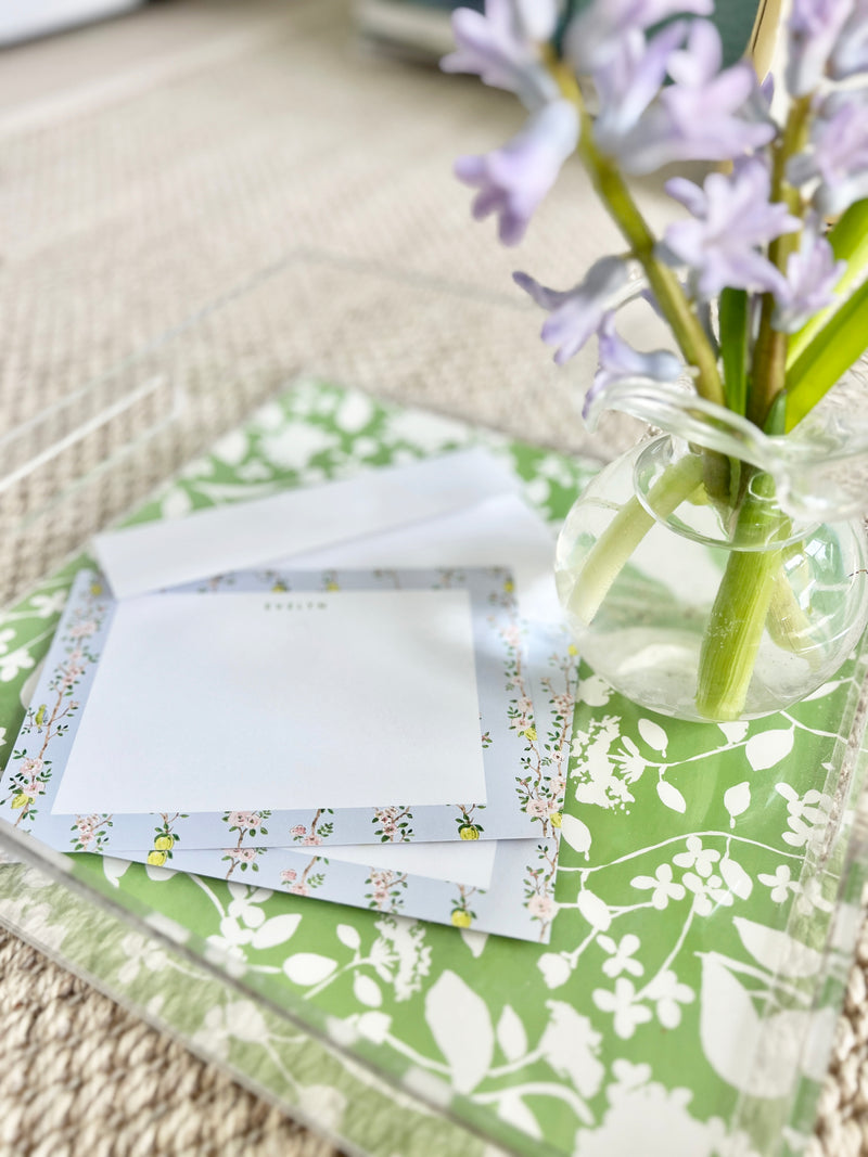 Chinoiserie Blue Notecard Set