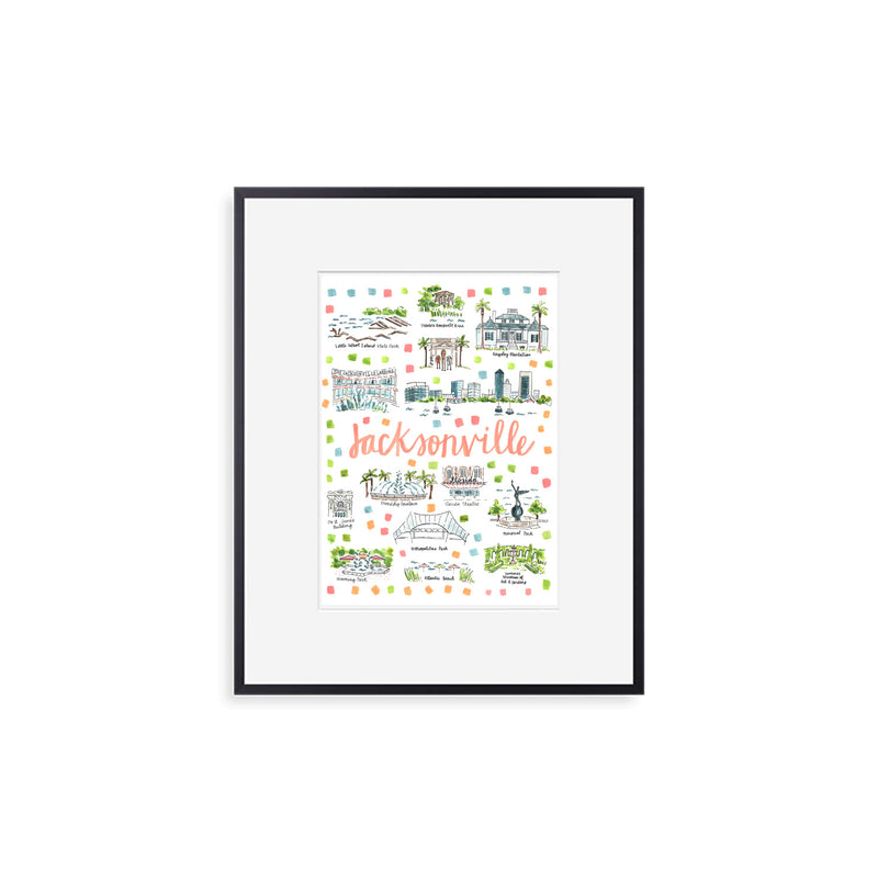 "Jacksonville, FL" Fine Art Print