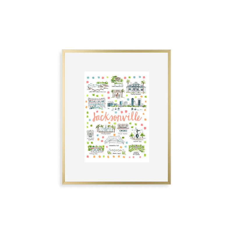 "Jacksonville, FL" Fine Art Print