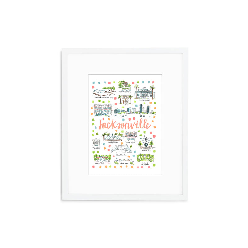 "Jacksonville, FL" Fine Art Print