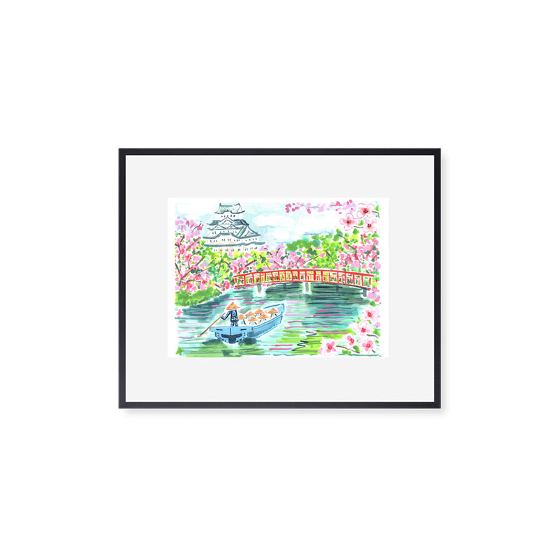 The "Tokyo Cherry Blossoms" Fine Art Print