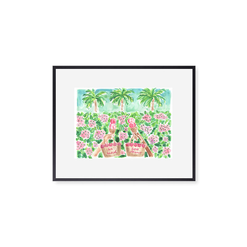 The "Double Scoop Ice Cream" Fine Art Print