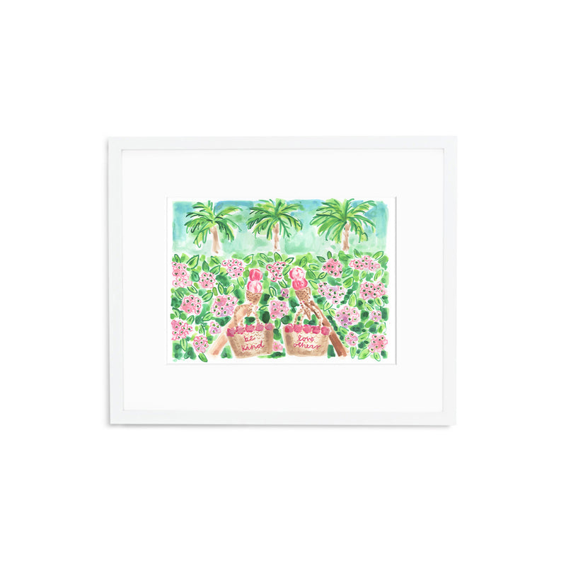 The "Double Scoop Ice Cream" Fine Art Print