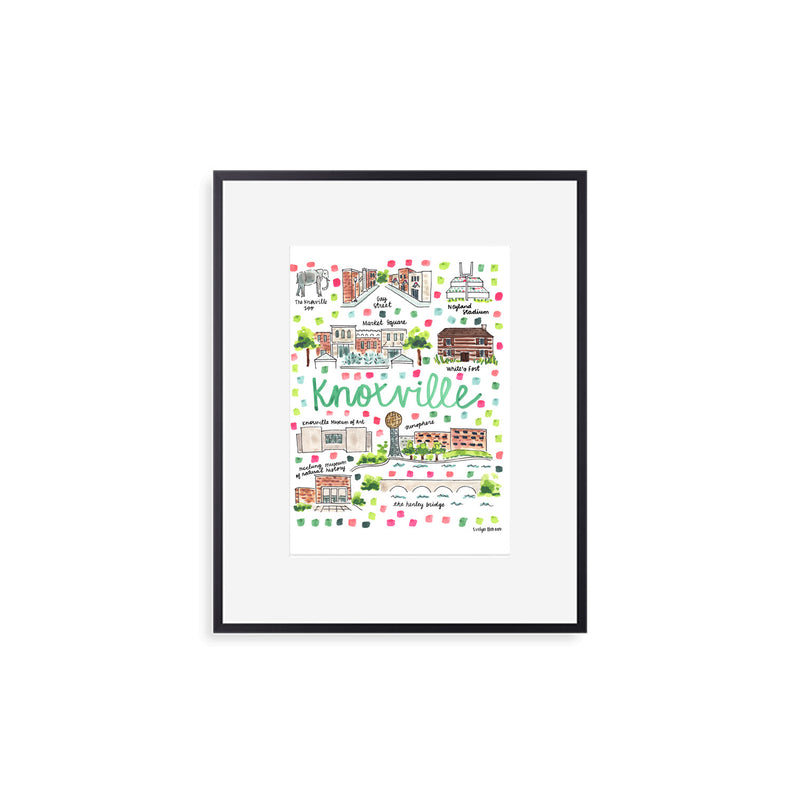 "Knoxville, TN" Fine Art Print