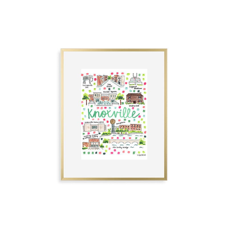 "Knoxville, TN" Fine Art Print