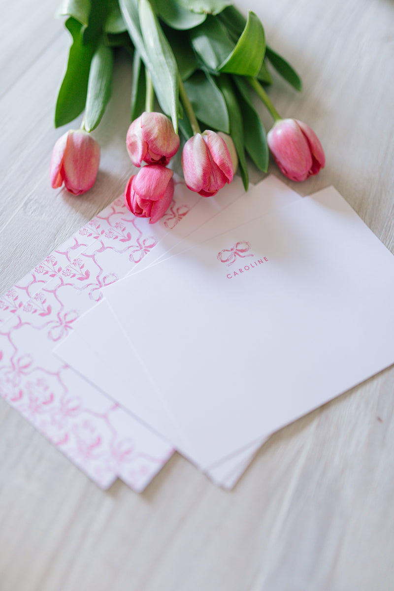 Trois Print Notecard Set