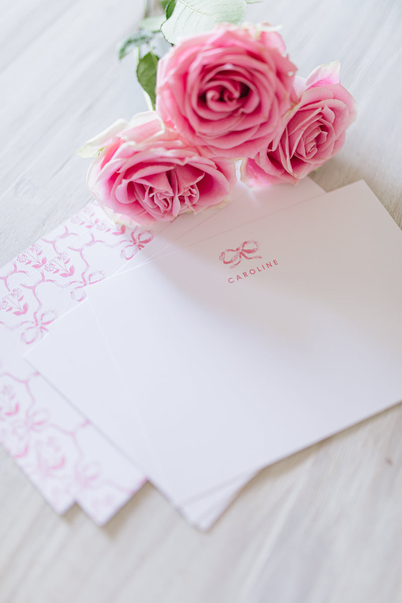 Trois Print Notecard Set