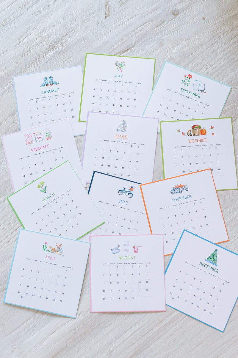 2023 Desk Calendar, EHappy Icons Edition