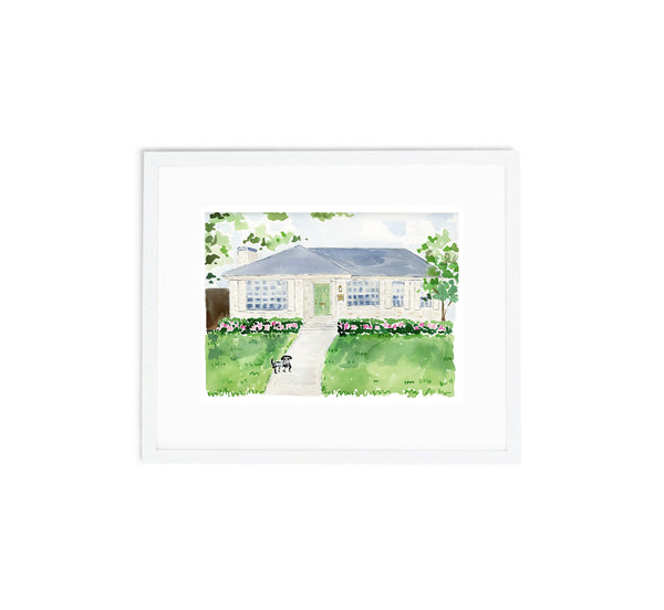Custom Commission | House Watercolor