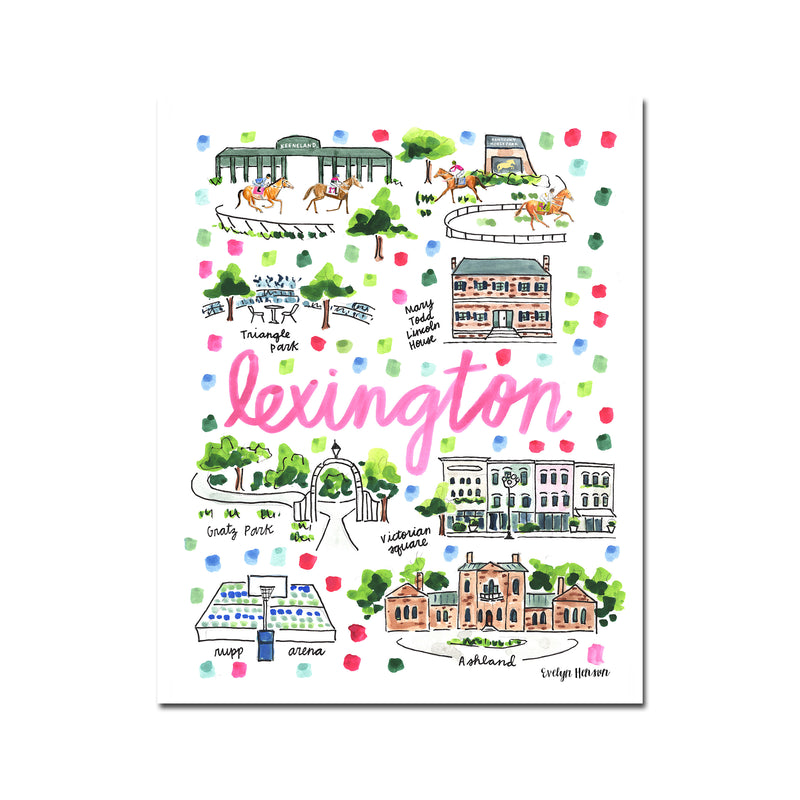 "Lexington, KY" Fine Art Print