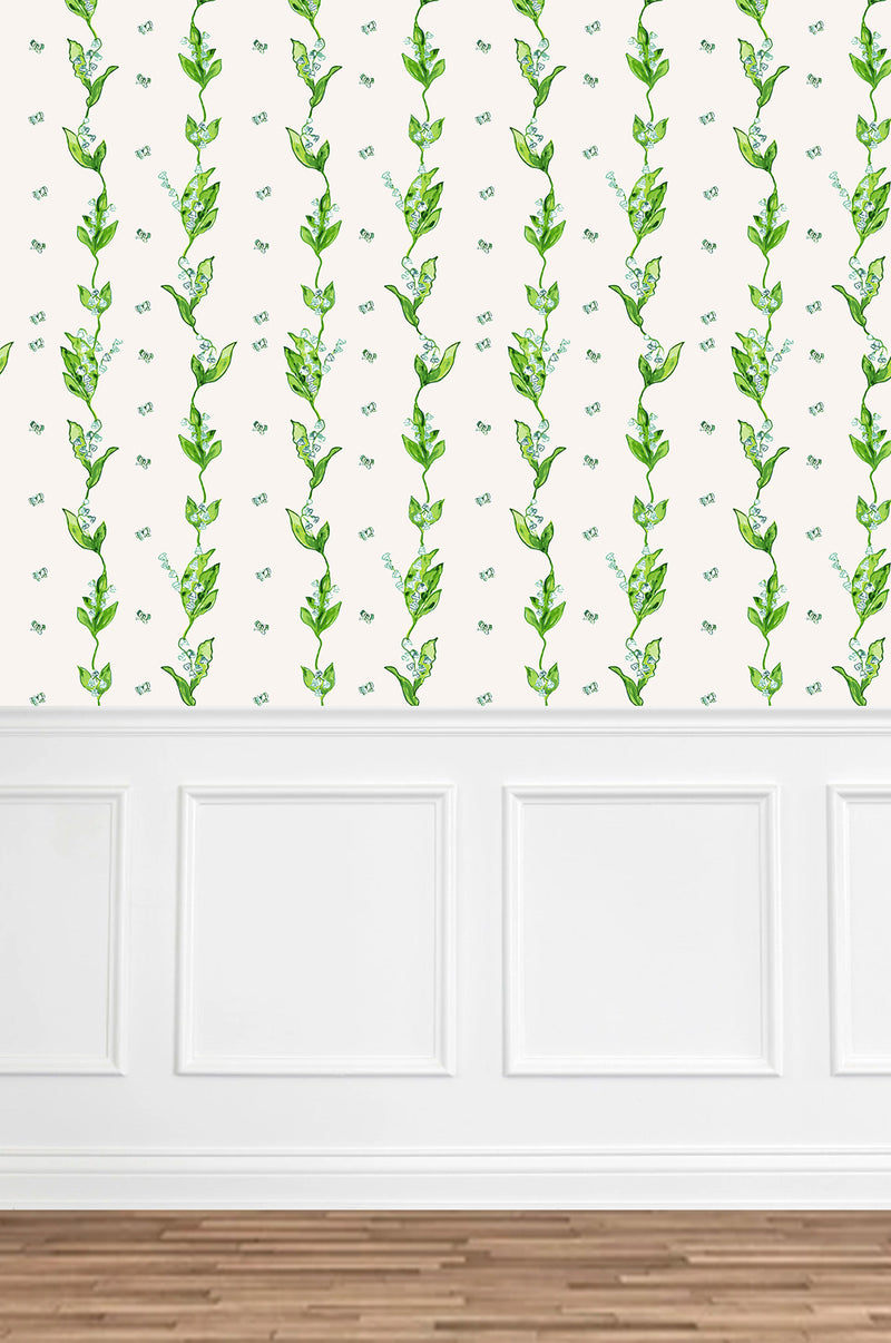 Lily Lines Wallpaper