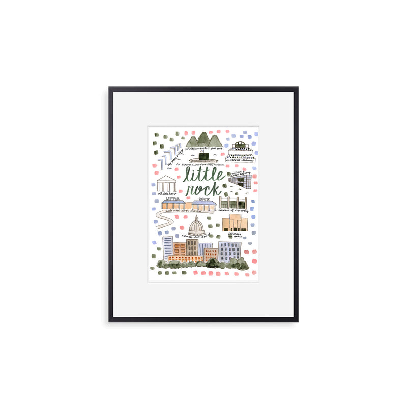 "Little Rock, AR" Fine Art Print