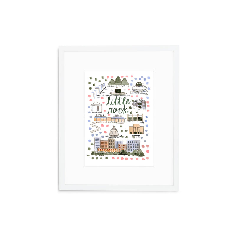 "Little Rock, AR" Fine Art Print
