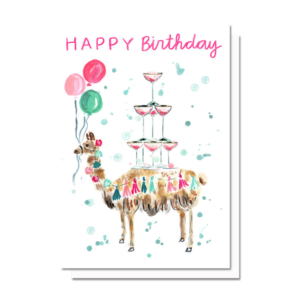 Birthday Llama Card