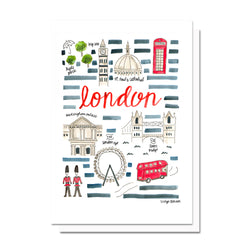 London Map Card