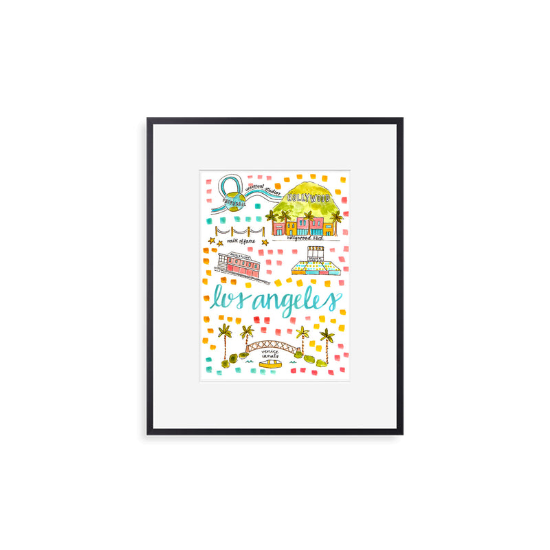 "Los Angeles, CA" Fine Art Print