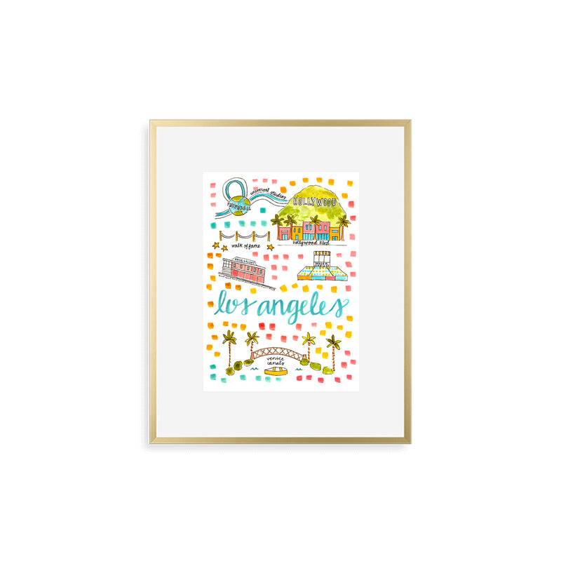 "Los Angeles, CA" Fine Art Print