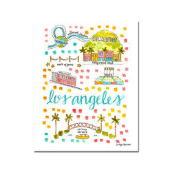 "Los Angeles, CA" Fine Art Print