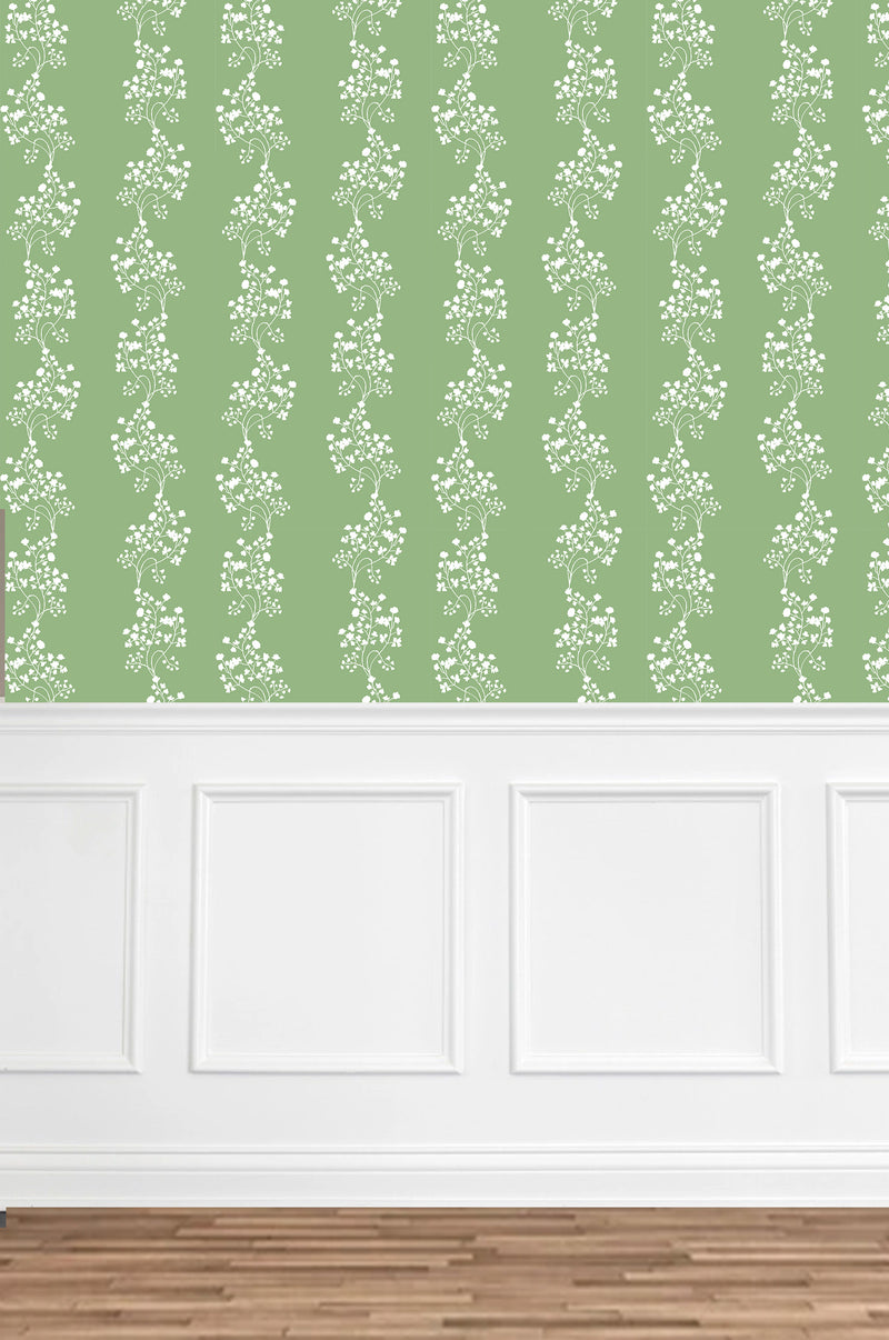 Love Fern Wallpaper - Green