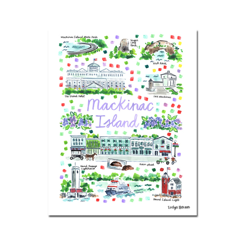 "Mackinac Island, MI" Fine Art Print