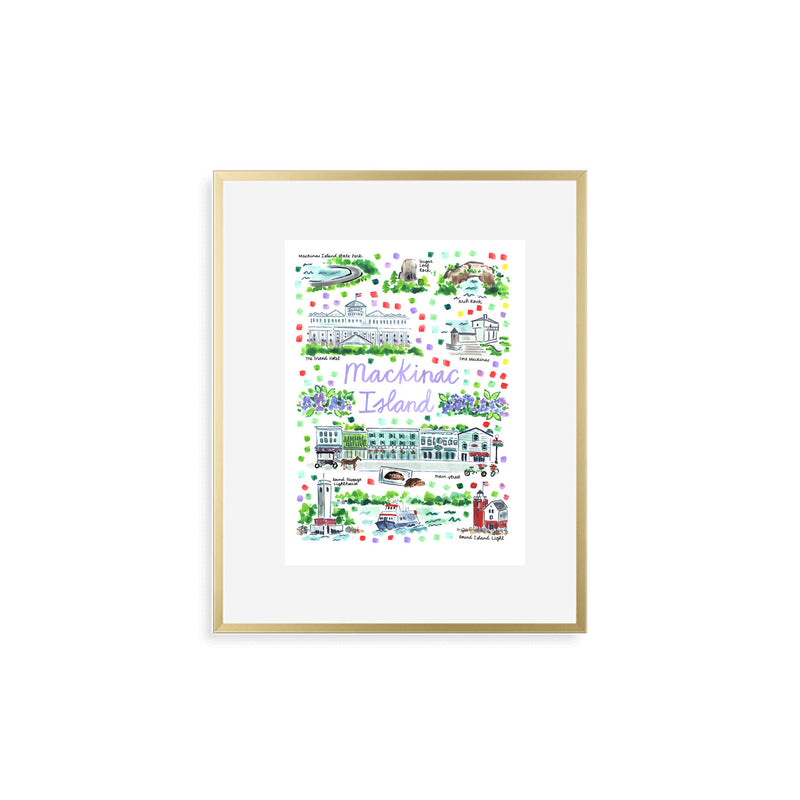 "Mackinac Island, MI" Fine Art Print