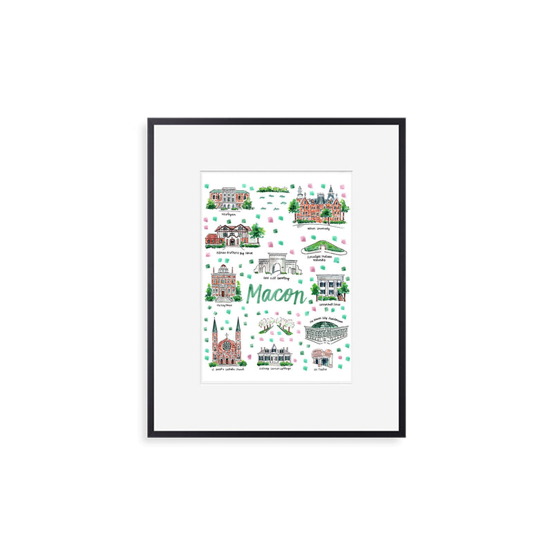 "Macon, GA" Fine Art Print