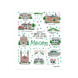 "Macon, GA" Fine Art Print