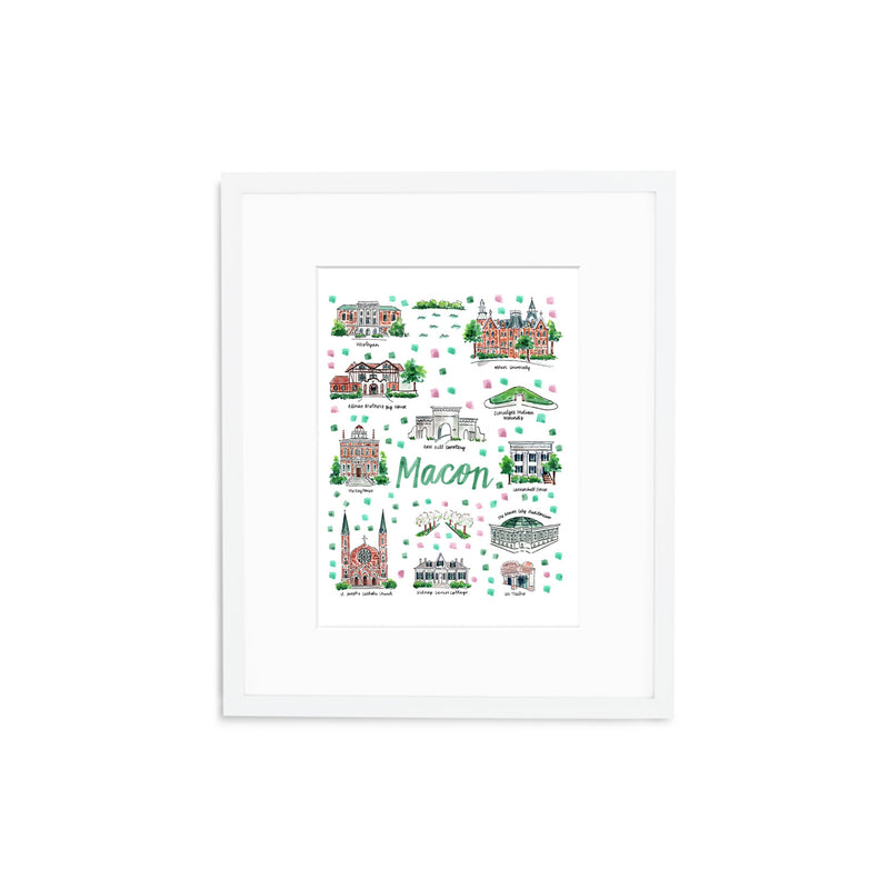 "Macon, GA" Fine Art Print