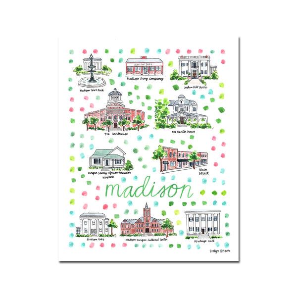 "Madison, GA" Fine Art Print