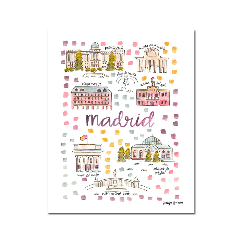 "Madrid, Spain" Fine Art Print