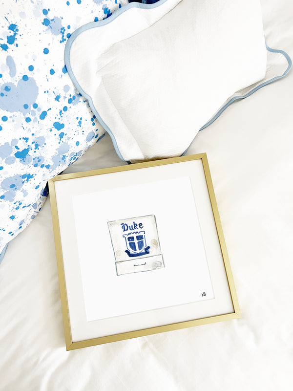 Duke Matchbook Fine Art Print