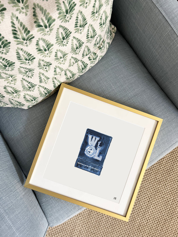 W&L Matchbook Fine Art Print