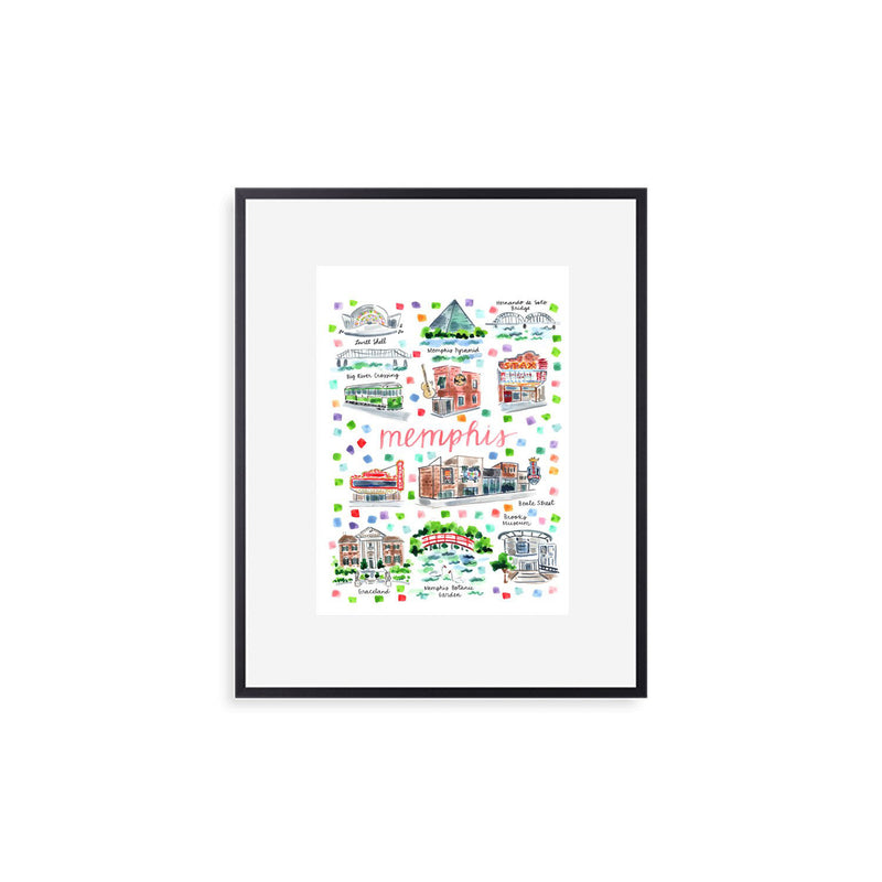 "Memphis TN" Fine Art Print