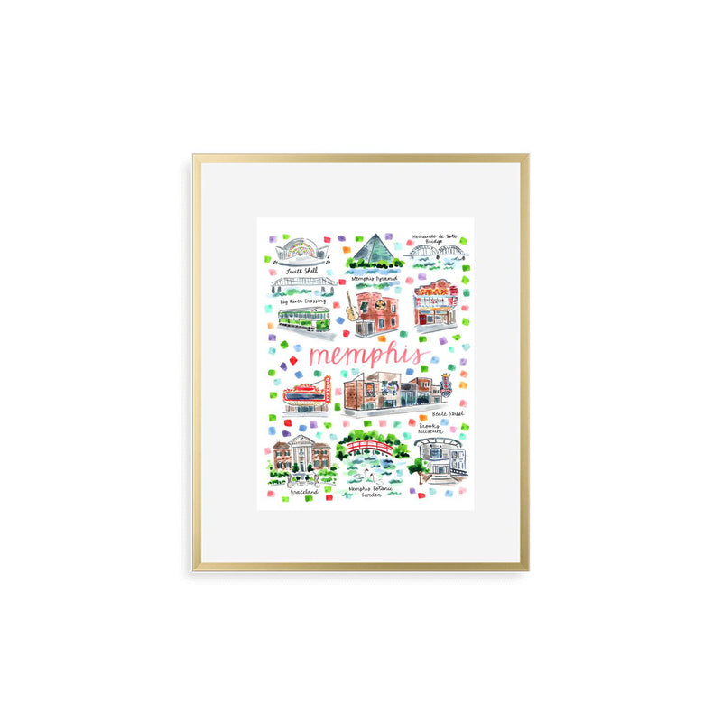 "Memphis TN" Fine Art Print