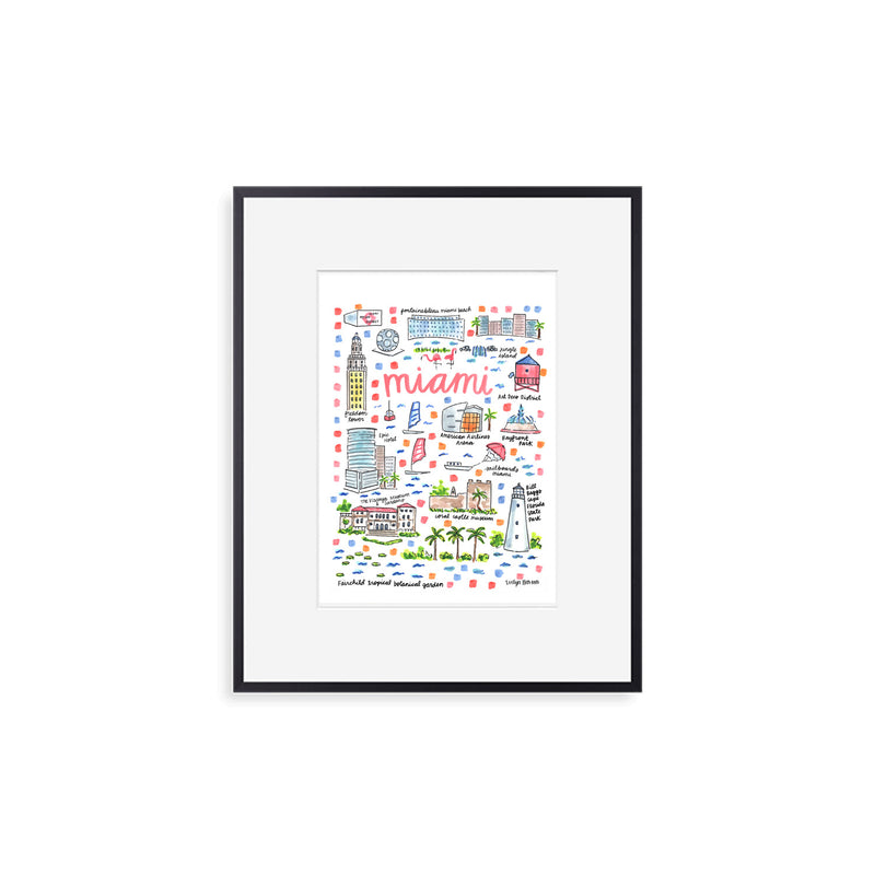 "Miami, FL" Fine Art Print