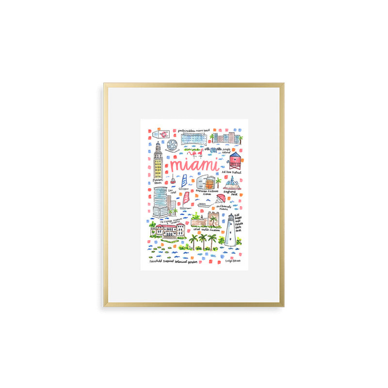 "Miami, FL" Fine Art Print