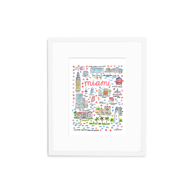 "Miami, FL" Fine Art Print