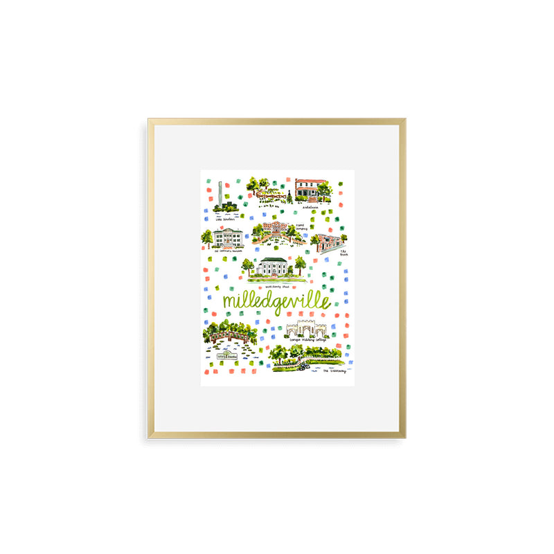 "Milledgeville, GA" Fine Art Print