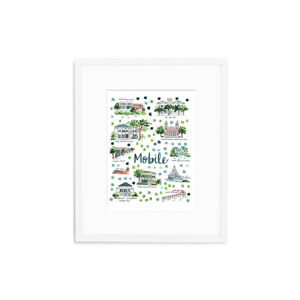 "Mobile, AL" Fine Art Print