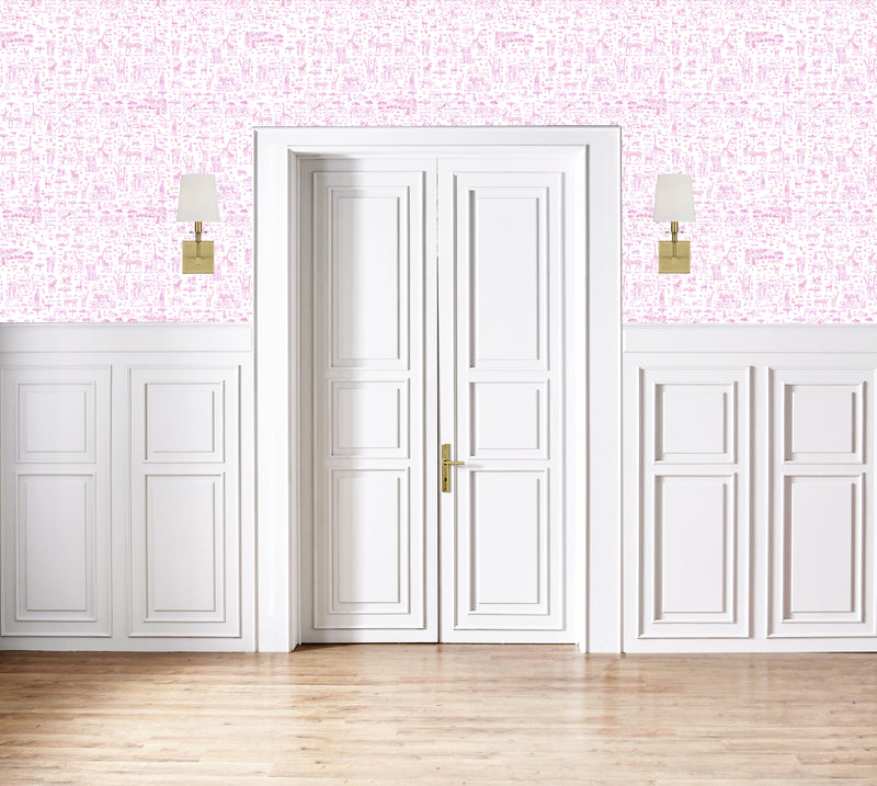 Safari Wallpaper- Pink