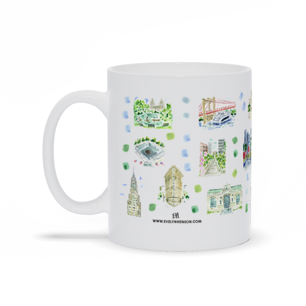 New York City No. 2 Map Mug