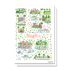 Naples, FL Map Card