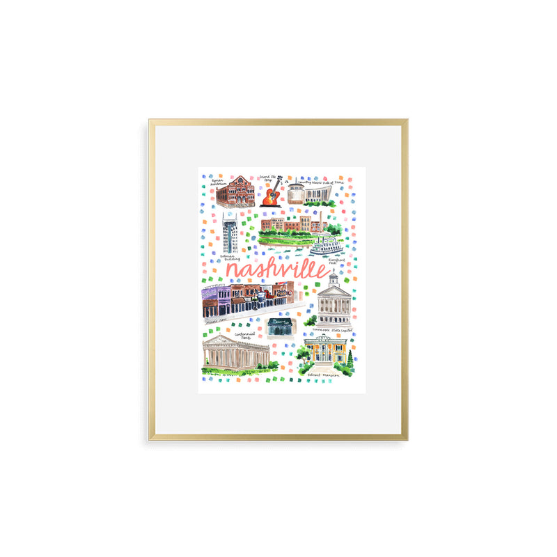 "Nashville, TN" Fine Art Print