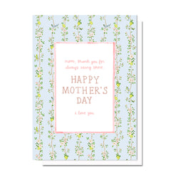 Mother's Day Chinoiserie Card