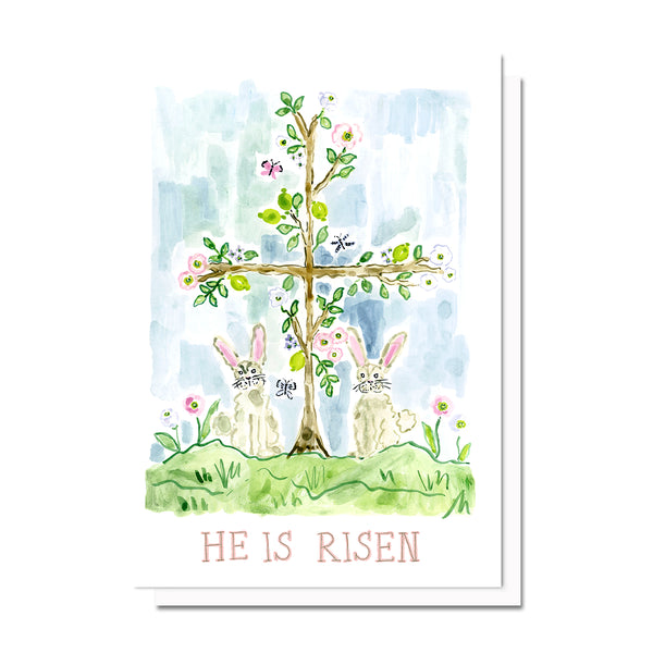 He is Risen Easter Card
